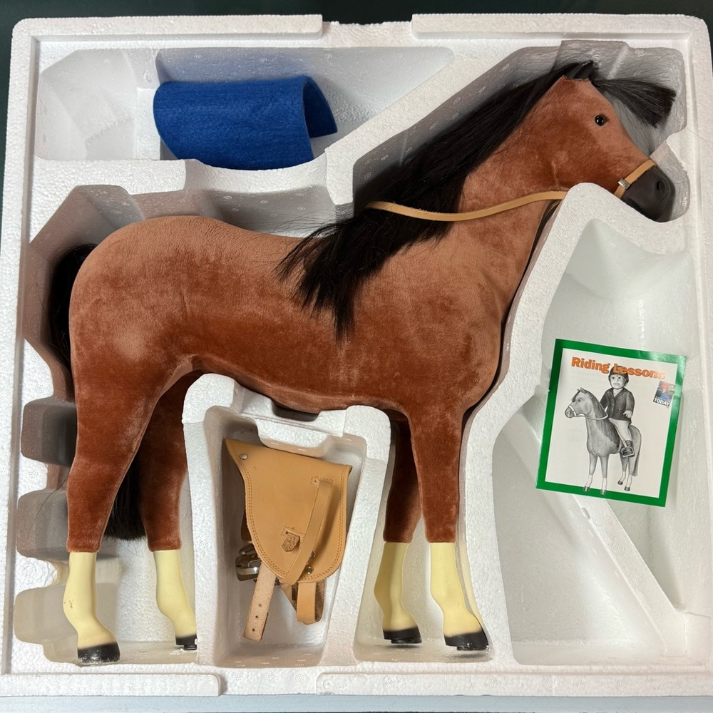 American Girl Plush Horse - retired - new in box